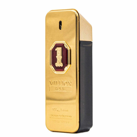 1 Million Royal Paco Rabanne - MANZARA STORE - Perfume Available at MANZARA STORE - Paco Rabanne - All Products, Men, Paco Rabanne- 1 Million Royal Eau De Parfum Product Description: Experience the power of royalty with 1 Million Royal Eau De Parfum by Paco Rabanne. This bold and refined fragrance redefines luxury, combining vibrant citrus with spicy and woody undertones. Designed for the man who rules with confidence and charm, 1 Million Royal is a statement of unmatched elegance and style. Key Notes: Top