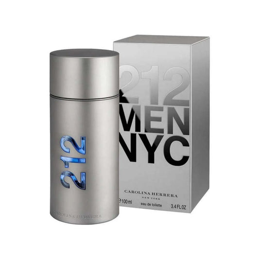212 NYC for men EDT By Carolina Herrera-Carolina Herrera-MANZARA STORE-100ml-Original Without Box-MANZARA STORE