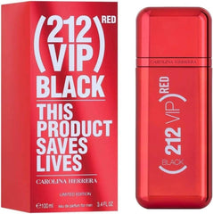212 VIP Black Red By Carolina Herrera-Carolina Herrera-MANZARA STORE-100 ml-Original Without Box-MANZARA STORE