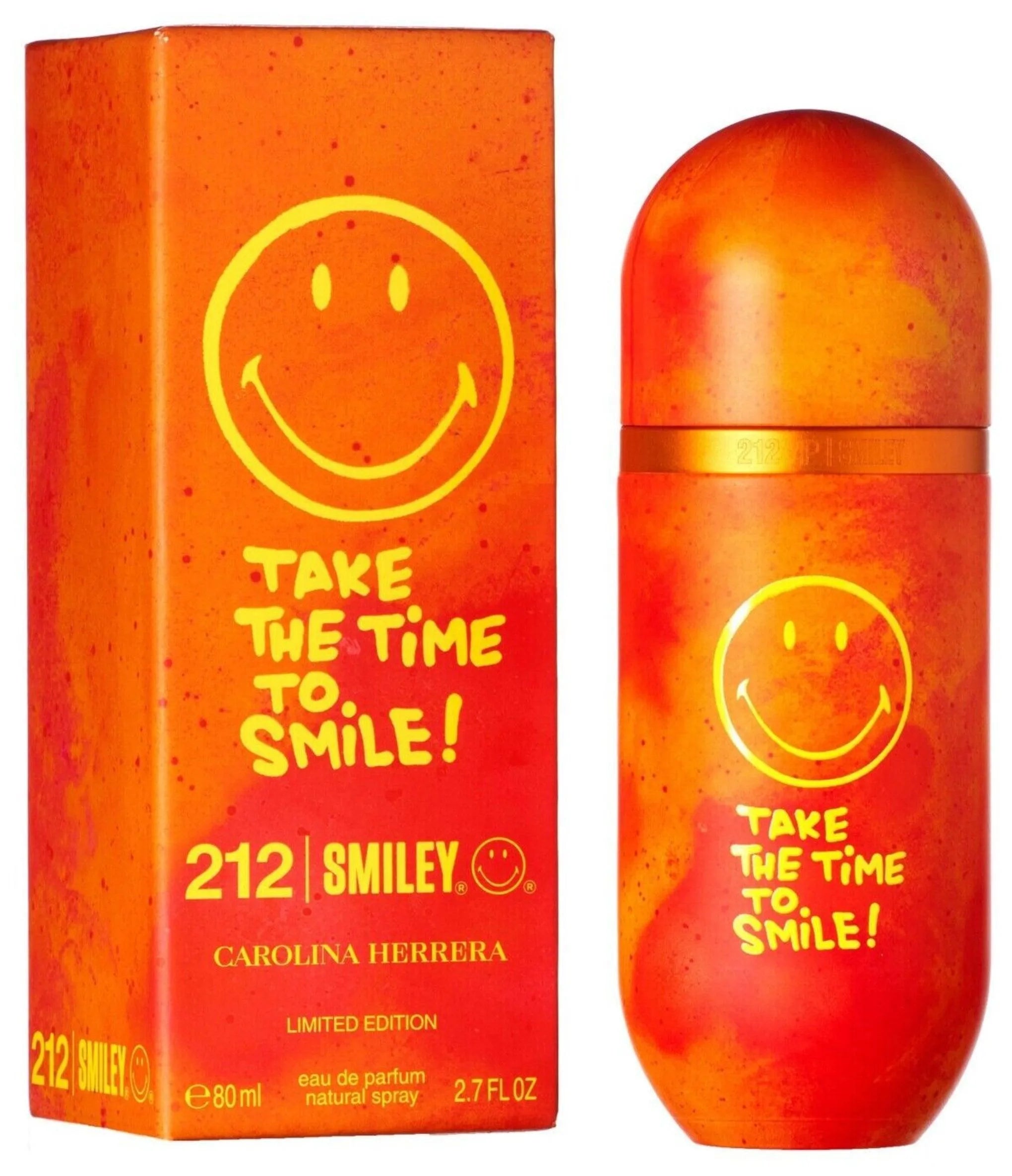 212 VIP Smiley - by Carolina Herrera EDP-Carolina Herrera-MANZARA STORE-80ml-Original Without Box-MANZARA STORE