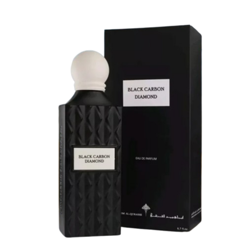 IBRAHIM Al QURASHI Black Carbon Diamond 200 ml - MANZARA STORE