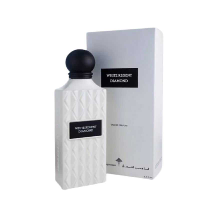 IBRAHIM Al QURASHI WHITE REGENT DIAMOND 200 ml - MANZARA STORE