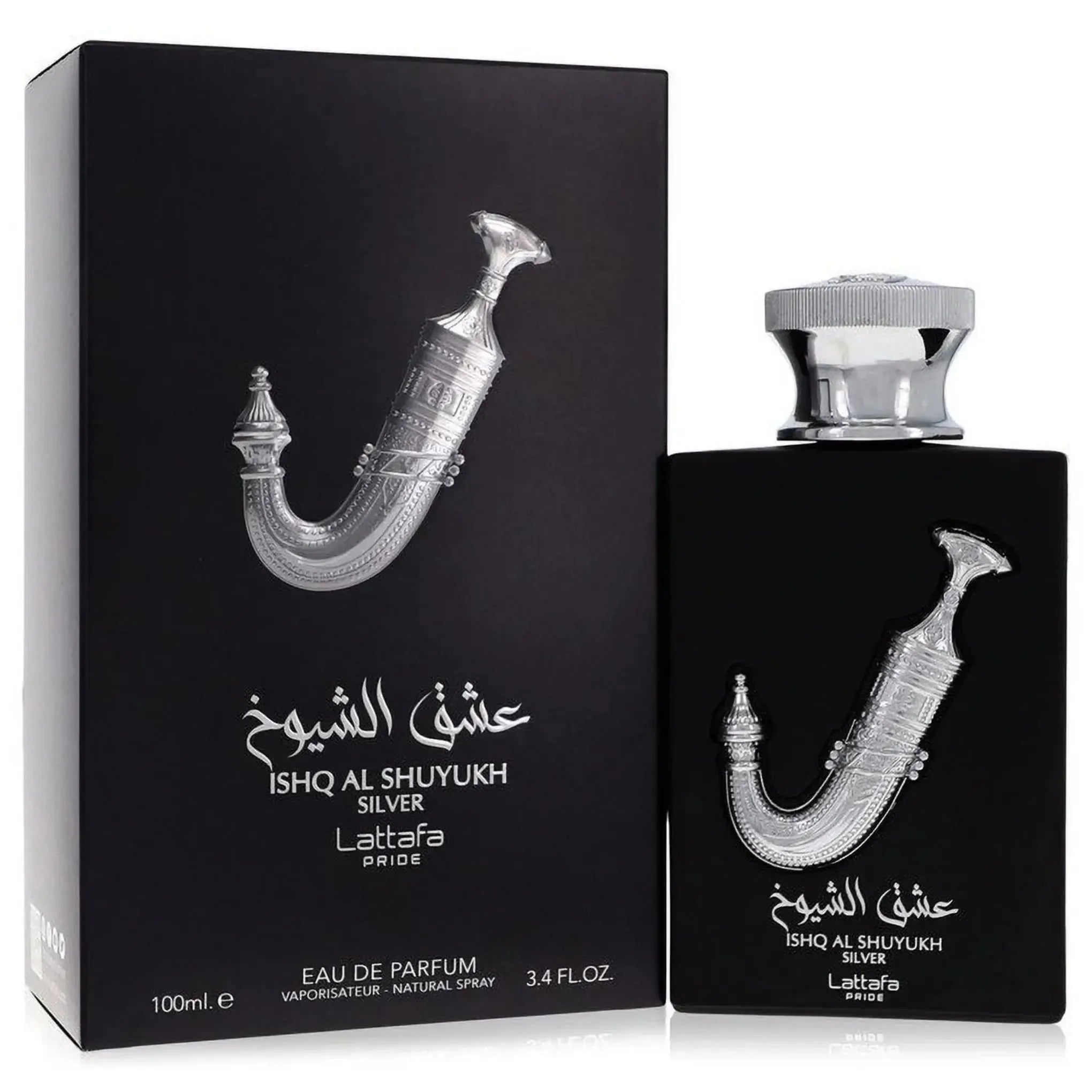 Ishq Al Shuyukh Silver – EDP by Lattafa-Lattafa-MANZARA STORE-100ml-Original Master Box-MANZARA STORE