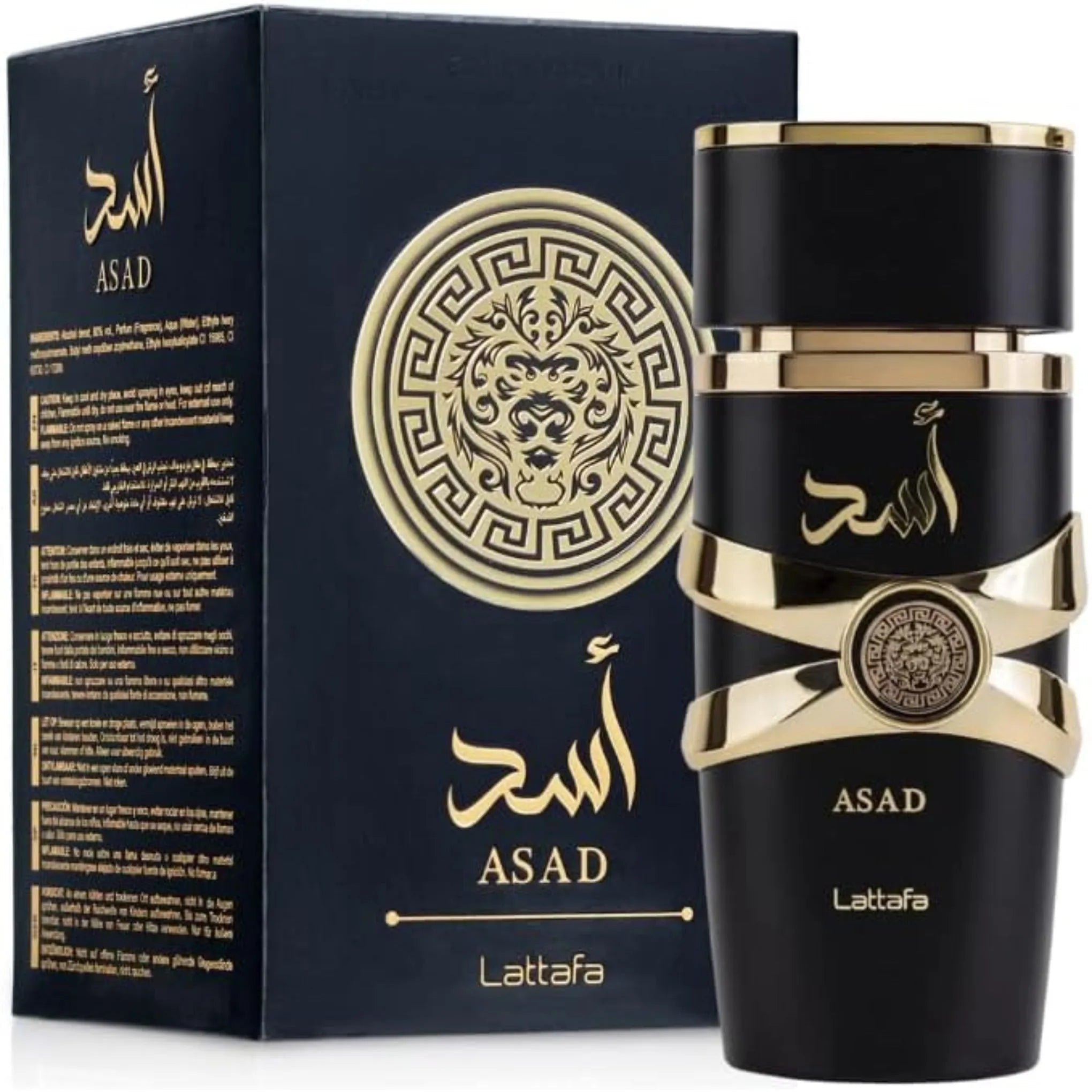 Lattafa - Asad EDP 100ml-Lattafa-MANZARA STORE-100 ml-Original Master Box-MANZARA STORE