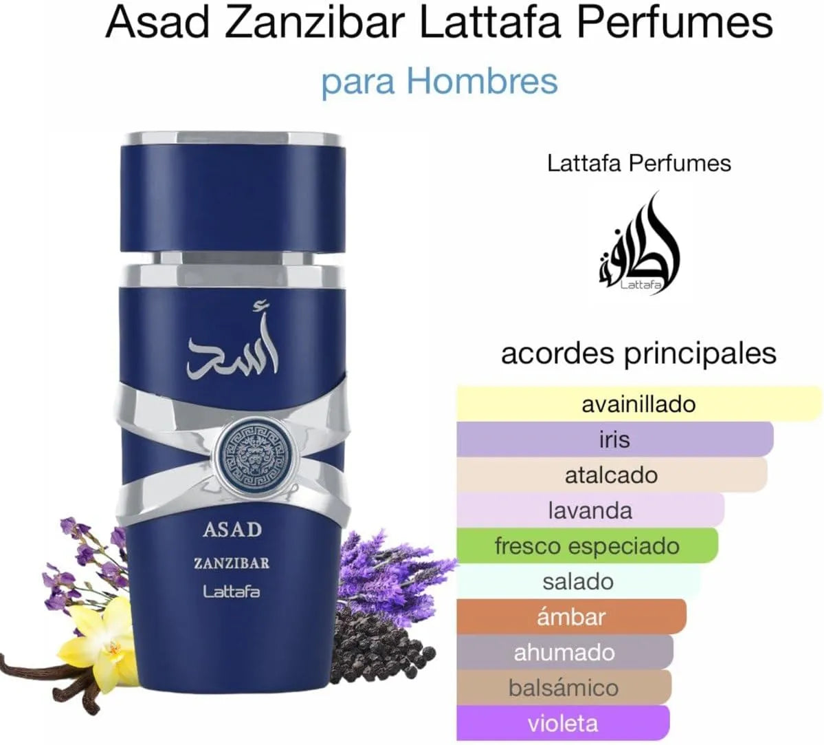 Lattafa - Asad Zanzibar For Men-Lattafa-MANZARA STORE-100 ml-Original Master Box-MANZARA STORE