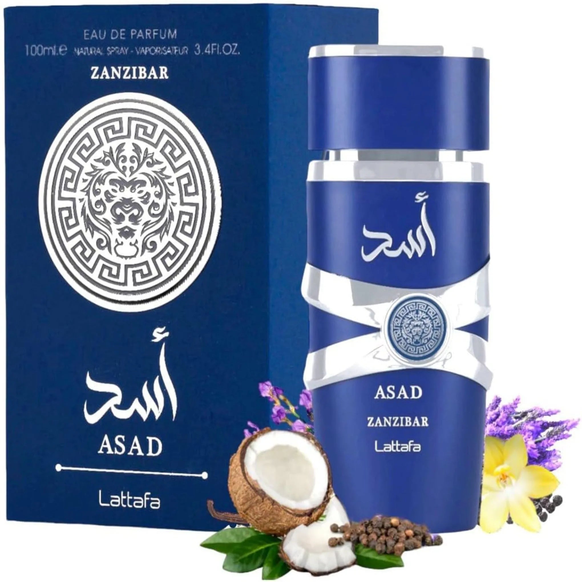 Lattafa - Asad Zanzibar For Men-Lattafa-MANZARA STORE-100 ml-Original Master Box-MANZARA STORE
