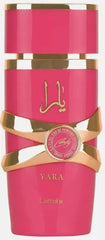 Lattafa - Yara Candy 100ml - MANZARA STORE - Perfume Available at MANZARA STORE - Lattafa - Lattafa, Woman- Lattafa - Yara Candy Product Description Lattafa Yara Candy is a playful and sweet fragrance that captures the essence of youthful energy and vibrant charm. This delightful perfume combines sweet and fruity notes with a creamy base, creating a deliciously addictive scent that’s perfect for those who love a touch of fun and elegance in their everyday fragrance. Key Notes: Sugary Sweet Notes Fruity Acco