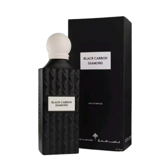 IBRAHIM Al QURASHI Black Carbon Diamond 200 ml - MANZARA STORE