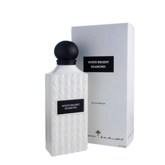 IBRAHIM Al QURASHI WHITE REGENT DIAMOND 200 ml - MANZARA STORE