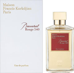 Baccarat Rouge 540 (EDP) By Maison Francis Kurkdjian - MANZARA STORE - Perfume Available at MANZARA STORE - Maison Francis Kurkdjian - Maison Francis Kurkdjian, Men, Unisex, Woman- Product Title Baccarat Rouge 540 Eau De Parfum (EDP) by Maison Francis Kurkdjian Product Description Experience the breathtaking allure of Baccarat Rouge 540 EDP by Maison Francis Kurkdjian, a luxurious fragrance that exudes opulence and elegance. With its captivating blend of amber, floral, and woody notes, this iconic scent has