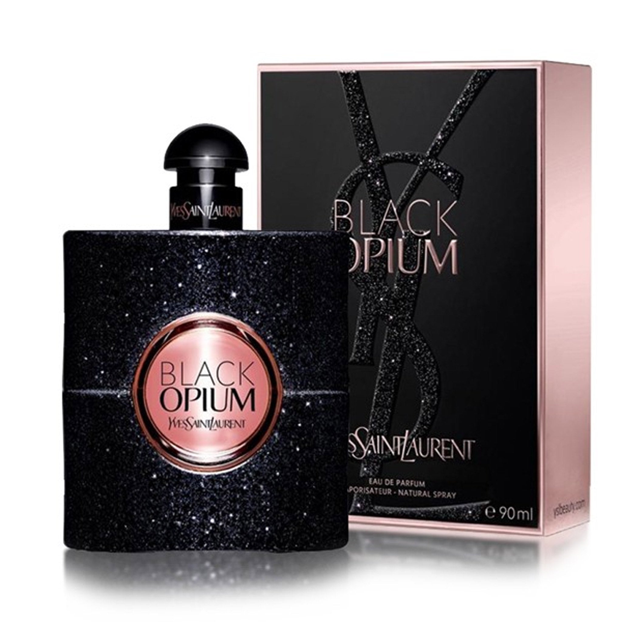 Black Opium By Yves Saint Laurent - MANZARA STORE - Perfume Available at MANZARA STORE - Black Opium - All Products, Black Opium, Woman, Yves Saint Laurent- Black Opium Eau De Parfum by Yves Saint Laurent Product Description: Dare to shine with Black Opium Eau De Parfum by Yves Saint Laurent. This bold and addictive fragrance is a modern take on seduction, combining rich coffee notes with the sweetness of vanilla and the sensuality of white flowers. Designed for the confident and glamorous, Black Opium is a