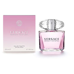 Bright Crystal by Versace - MANZARA STORE - Perfume Available at MANZARA STORE - Versace - All Products, Versace, Woman- Bright Crystal Eau De Toilette by Versace Product Description: Embrace the beauty of femininity with Bright Crystal Eau De Toilette by Versace. This iconic fragrance is a delightful blend of fresh, fruity, and floral notes, exuding elegance and grace. Perfect for the modern woman, Bright Crystal is light, refreshing, and ideal for daytime wear or warm, sunny days. Key Notes: Top Notes: Po