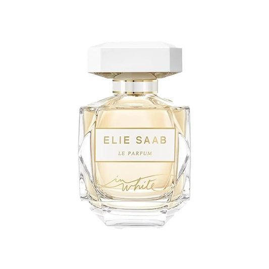 Elie Saab Le Parfum in White - MANZARA STORE - Perfume Available at MANZARA STORE - Elie Saab - All Products, Elie Saab, Woman- Elie Saab Le Parfum in White Eau De Parfum Product Description: Elie Saab Le Parfum in White Eau De Parfum is a luminous, airy fragrance that captures the elegance of a woman who is both radiant and sophisticated. A celebration of light, purity, and femininity, this fragrance blends delicate floral notes with a refined, woody base. Ideal for both day and night, Le Parfum in White i