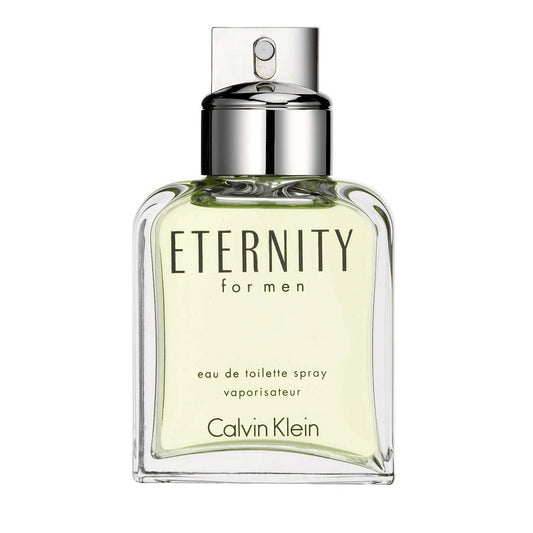 Eternity For Men Calvin Klein - MANZARA STORE - Perfume Available at MANZARA STORE - Calvin Klein - All Products, Calvin Klein, Men- Eternity For Men Eau De Toilette by Calvin Klein Product Description: Eternity For Men Eau De Toilette by Calvin Klein is a timeless fragrance that embodies the essence of classic masculinity, offering a refreshing and elegant scent. Inspired by eternal love and commitment, this fragrance blends aromatic, floral, and woody notes to create a sophisticated and long-lasting scent