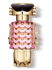 Fame Blooming Pink Rabanne - MANZARA STORE - Perfume Available at MANZARA STORE - Paco Rabanne - All Products, Paco Rabanne, Woman- Fame Blooming Pink Eau de Parfum by Paco Rabanne Product Description: Fame Blooming Pink by Paco Rabanne is a playful and vibrant fragrance that captures the spirit of youthful charm and elegance. This lively scent opens with a sparkling blend of fruity and citrus notes, creating an energetic introduction. The heart reveals a lush floral bouquet, bringing a touch of femininity,