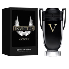 Invictus Victory By Paco Rabanne - MANZARA STORE - Perfume Available at MANZARA STORE - Paco Rabanne - All Products, Men, Paco Rabanne- Invictus Victory by Paco Rabanne Product Title: Invictus Victory Eau De Parfum by Paco Rabanne Product Description: Invictus Victory by Paco Rabanne is a bold and energetic fragrance that represents triumph and power. This fragrance is a celebration of modern masculinity, blending fresh, aromatic top notes with a rich, sensual base. It opens with invigorating lemon and lave