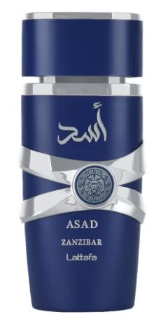 Lattafa - Asad Zanzibar For Men - MANZARA STORE - Perfume Available at MANZARA STORE - Lattafa - Lattafa, Men- Lattafa - Asad Zanzibar Product Description Lattafa Asad Zanzibar is a sophisticated and exotic fragrance that evokes the spirit of the vibrant Zanzibar islands. With a rich blend of spicy, woody, and aromatic notes, this fragrance is designed for the adventurous man who craves a deep, captivating scent. Its complex composition makes it perfect for both formal and casual occasions, offering a long-