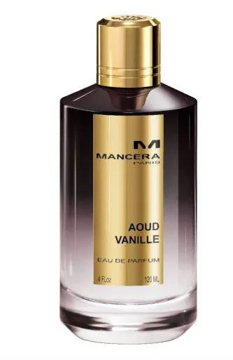 Mancera - Aoud Vanille EDP - MANZARA STORE - Perfume Available at MANZARA STORE - Mancera - Mancera, Men, Unisex, Woman- Mancera - Aoud Vanille Eau De Parfum (EDP) Product Description Indulge in the luxurious warmth of Mancera Aoud Vanille EDP, a fragrance that seamlessly blends the richness of oud with the sweetness of vanilla. This unisex scent opens with a vibrant mix of citrus and spicy notes, evolving into a heart of floral and woody accords, before settling into a base of creamy vanilla and deep oud. 