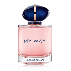 My Way Eau de Parfum for Women by Giorgio Armani - MANZARA STORE - Perfume Available at MANZARA STORE - Giorgio Armani - All Products, Giorgio Armani, My Way, Woman- Product TitleMy Way Eau de Parfum for Women by Giorgio Armani Product DescriptionMy Way by Giorgio Armani is a bold and elegant fragrance that embodies the spirit of exploration and individuality. This sophisticated scent opens with fresh and zesty notes of orange blossom and bergamot, blending seamlessly with the floral heart of tuberose and j