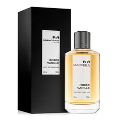 Roses Vanille By Mancera - MANZARA STORE - Perfume Available at MANZARA STORE - Mancera - All Products, Mancera, Men, Unisex, Woman- Product Title:Roses Vanille by Mancera Product Description:Roses Vanille by Mancera is an enchanting unisex fragrance that captures the perfect harmony between the sweetness of roses and the richness of vanilla. This luxurious scent combines delicate floral notes with warm and creamy undertones, offering a romantic and alluring experience. Ideal for those who love timeless ele