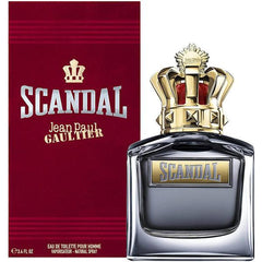 Scandal Pour Homme Jean Paul Gaultier - MANZARA STORE - Perfume Available at MANZARA STORE - - All Products- Scandal Pour Homme by Jean Paul Gaultier is a Oriental Woody fragrance for men. Scandal Pour Homme was launched in 2021. Scandal Pour Homme was created by Quentin Bisch, Christophe Raynaud and Natalie Gracia-Cetto. Top notes are Mandarin Orange and Clary Sage; middle notes are Caramel and Tonka Bean; base note is Vetiver. "Oh how you loved him, that boxer Jean Paul Gaultier! A boxer can come out swin