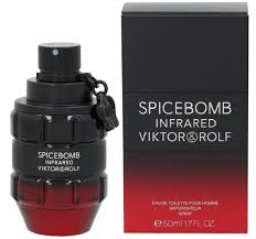 Spicebomb Infrared Viktor&Rolf for men - MANZARA STORE - Perfume Available at MANZARA STORE - VICTOR&ROLF - All Products, Men, Victor&ROLF- Spicebomb Infrared Eau de Toilette by Viktor&Rolf for Men Product DescriptionSpicebomb Infrared by Viktor&Rolf is a bold and fiery fragrance that intensifies the signature Spicebomb experience with a daring twist. This explosive scent opens with a fiery blend of red berries, followed by a spicy heart of cinnamon and pepper, all grounded by a warm, woody base. Perfect fo