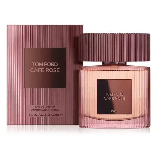 Tom Ford - Café Rose - MANZARA STORE - Perfume Available at MANZARA STORE - Tom Ford - All Products, Tom Ford, Woman- Tom Ford Café Rose Eau De Toilette Product Description:Tom Ford Café Rose Eau De Toilette is an elegant and daring fragrance that blends the allure of rich coffee with the delicate beauty of rose petals. A more subtle interpretation of its Eau De Parfum counterpart, this fragrance still maintains a warm and inviting presence with its smoky, spicy notes and sensual floral heart. Perfect for t