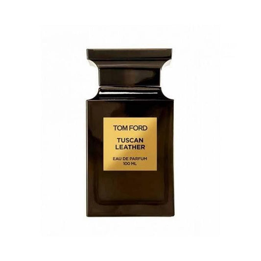 Tom Ford Tuscan Leather - MANZARA STORE - Perfume Available at MANZARA STORE - Tom Ford - All Products, Men, Tom Ford, Unisex, Woman- Tuscan Leather Eau de Parfum by Tom Ford Product Description: Tuscan Leather by Tom Ford is a luxurious and opulent fragrance that captures the essence of sophisticated masculinity. This bold scent opens with a rich blend of saffron and raspberry, offering a fruity yet spicy opening. The heart reveals a deep leather accord complemented by floral notes of jasmine, creating a r